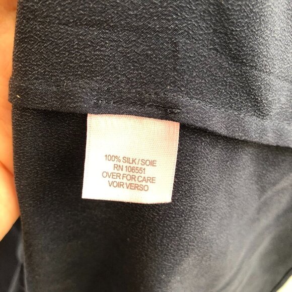 CALYPSO Short Sleeve 100% Silk Dress Size Small - Picture 8 of 9